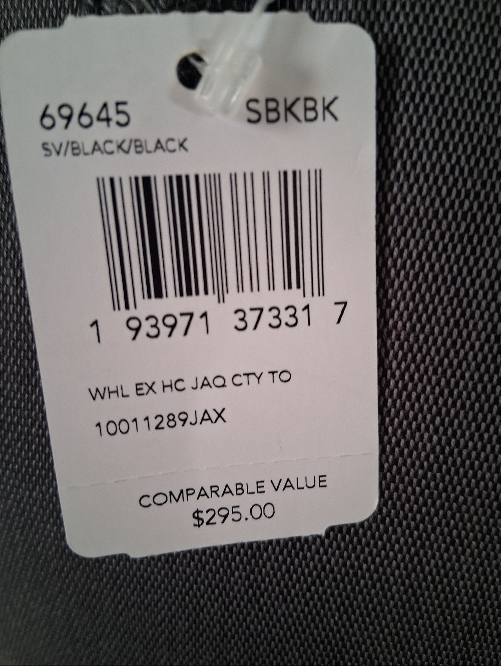 Coach Black and Gray Horse & Carriage Jacquard City Tote - Picture 12 of 13
